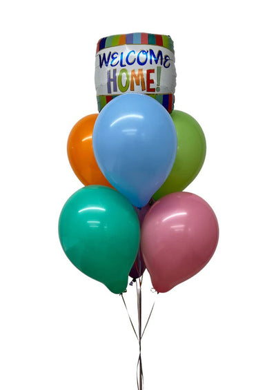 Welcome Home Balloon Bouquet (FGB320) - Flowers Gifts and Balloons