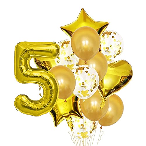 Luxe Gold Balloon Bouquet (MB76)