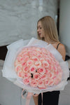 50 Long-Stemmed Pink Roses