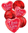 Love's Embrace Balloon Bouquet (FGB368) - Flowers Gifts and Balloons