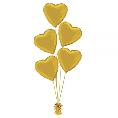 Heartfelt Affection Balloon Bouquet (FGB376) - Flowers Gifts and Balloons